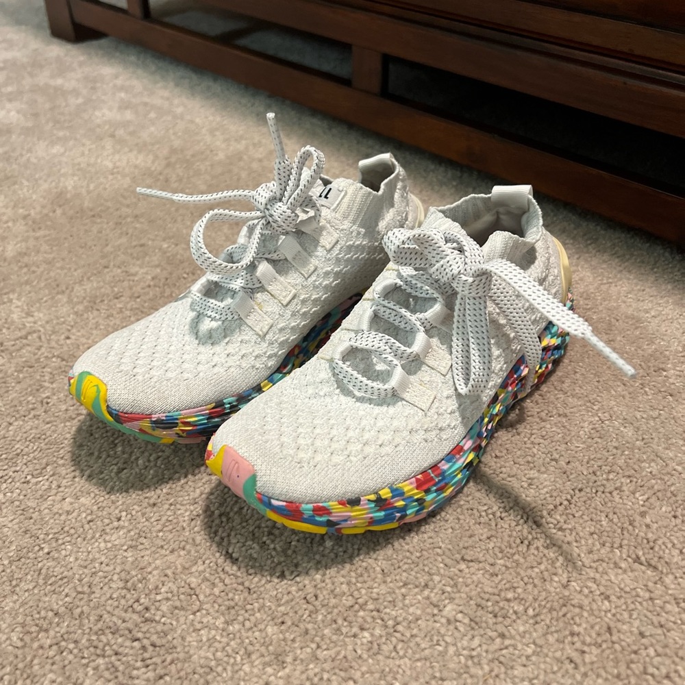 NOBULL Project Knit Runners White Wild